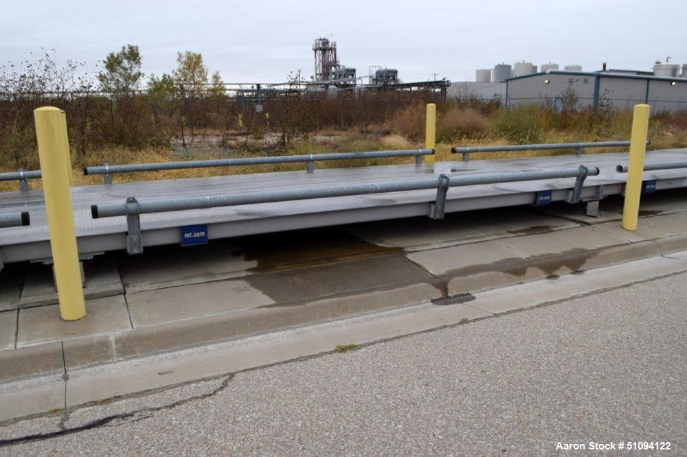 Used- Mettler Toledo 80' Long Orthotropic Steel Deck Truck Scale