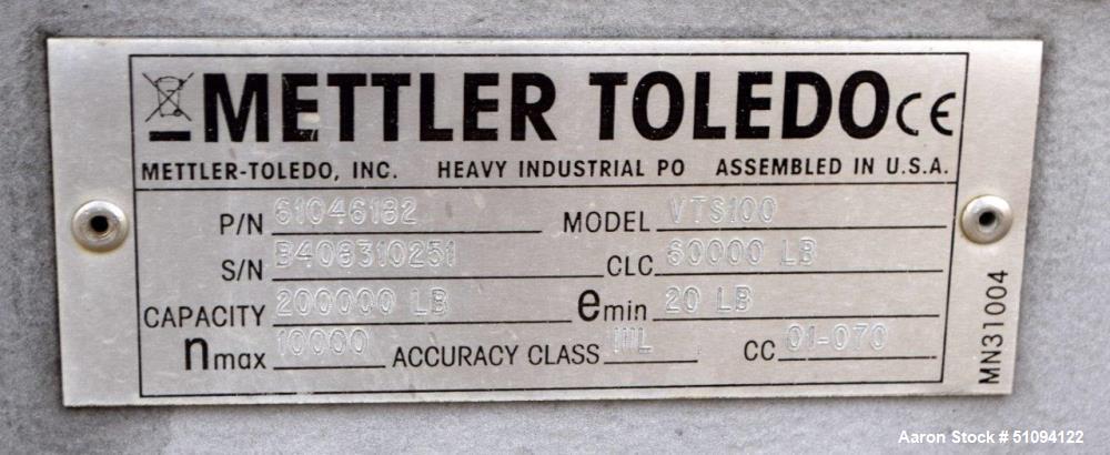 Used Mettler Toledo 80' Long Orthotropic Steel Deck Truck Scale