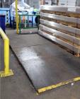 Used Rough Deck Platform Scale with Rice Lake Digital Weight Indicator, Model 420