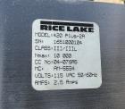 Usado- Rice Lake 30' x 30' Escala de piso Clase III, Modelo 2.5X2.5HP-2K. 2000lb de capacidad, Clase III. Serie # C47370. In...