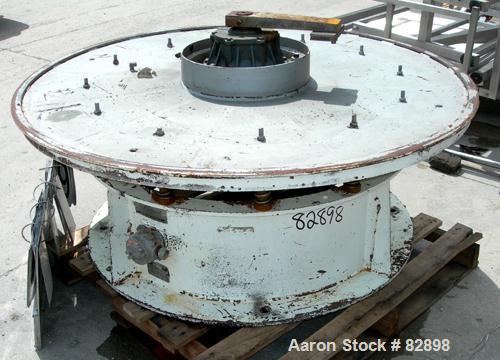 USED: Sweco lower base weldment only, model LS60S-0815. Includes a 5 hp, 3/60/230/460 volt, 1120 rpm motor.