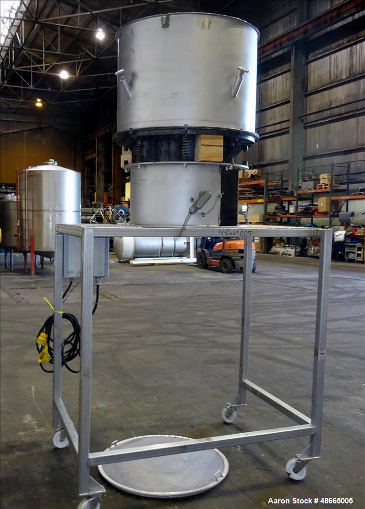 Used Circular Sieve Screener, 304 Stainless Steel.