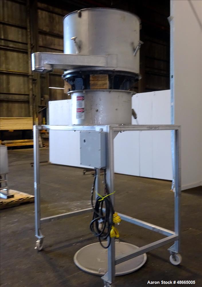 Used Circular Sieve Screener, 304 Stainless Steel.