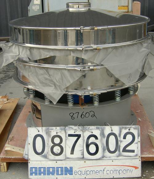 Unused-NEW: IMS-48 swifter, Sweco type screener, polished 304 stainless steel. 47.2" (1200mm) diameter, double deck, 3 separation. Includes top cover. Driven by an approximate 1.84 kW (2.5 hp), 3/60/...