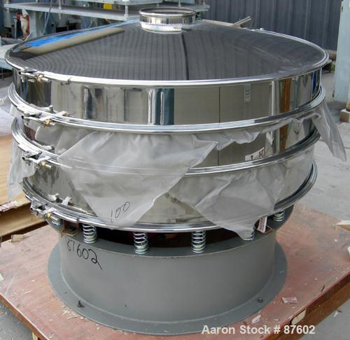 Unused-NEW: IMS-48 swifter, Sweco type screener, polished 304 stainless steel. 47.2" (1200mm) diameter, double deck, 3 separation. Includes top cover. Driven by an approximate 1.84 kW (2.5 hp), 3/60/...