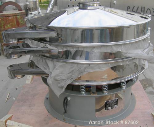 Unused-NEW: IMS-48 swifter, Sweco type screener, polished 304 stainless steel. 47.2" (1200mm) diameter, double deck, 3 separation. Includes top cover. Driven by an approximate 1.84 kW (2.5 hp), 3/60/...