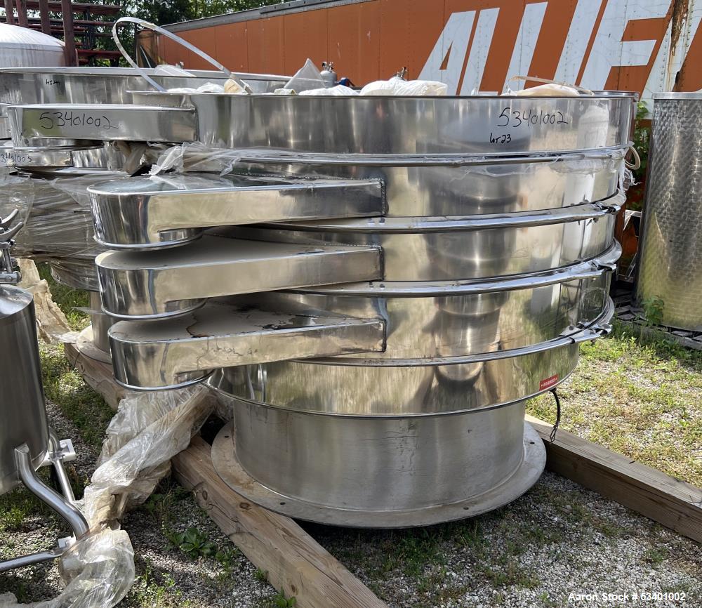 Used-Brightsail Machinery Stainless Steel 72" Sifter, Model BSST-1800, Built 10/2019.