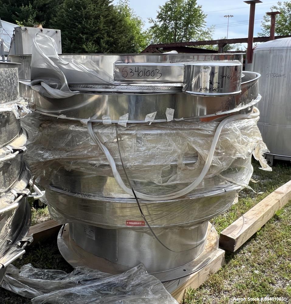 Used-Brightsail Machinery Stainless Steel 72" Sifter, Model BSST-1800, Built 10/2019.