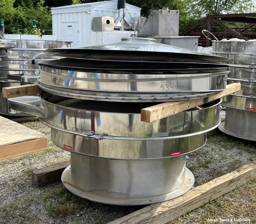 Used-Brightsail Machinery Stainless Steel 72" Sifter, Model BSST-1800, Built 10/2019.