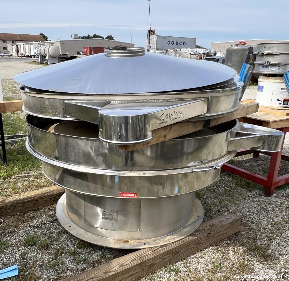 Used-Brightsail Machinery Stainless Steel 72" Sifter, Model BSST-1800, Built 10/2019.