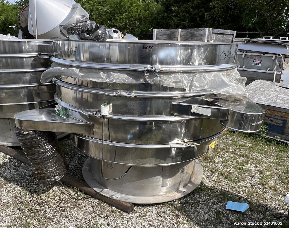 Used-Brightsail Machinery Stainless Steel 72" Sifter, Model BSST-1800, Built 10/2019.