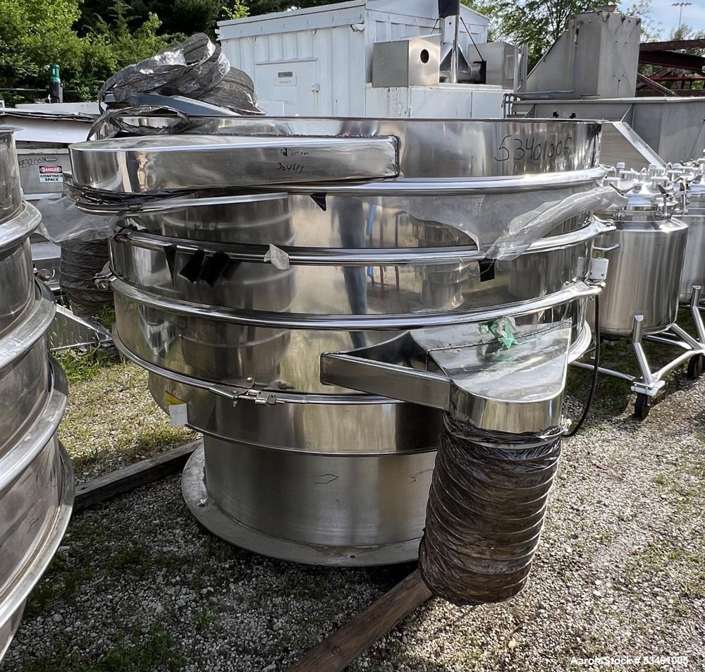 Used-Brightsail Machinery Stainless Steel 72" Sifter, Model BSST-1800, Built 10/2019.