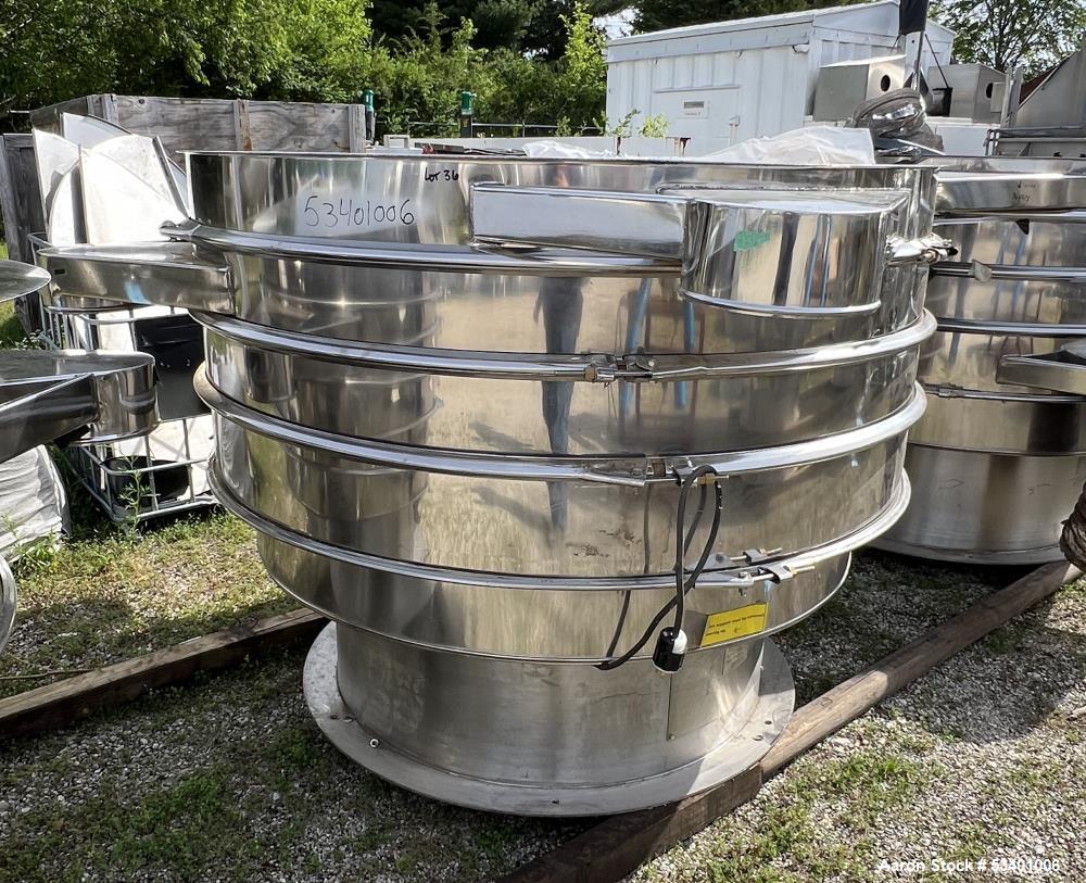 Used-Brightsail Machinery Stainless Steel 72" Sifter, Model BSST-1800, Built 10/2019.