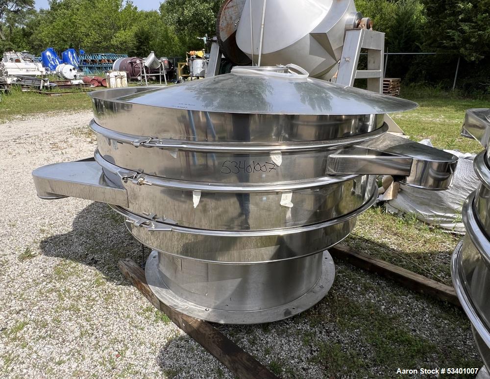 Used-Brightsail Machinery Stainless Steel 72" Sifter, Model BSST-1800, Built 10/2019.