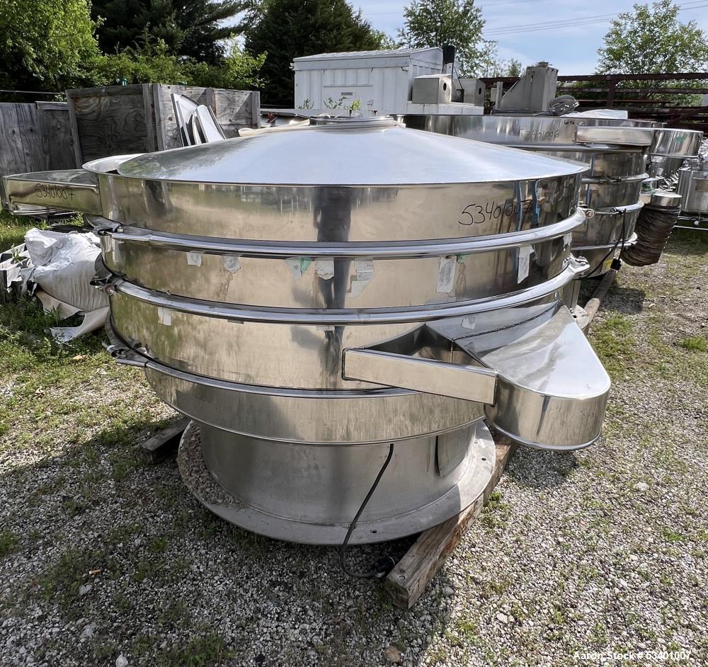 Used-Brightsail Machinery Stainless Steel 72" Sifter, Model BSST-1800, Built 10/2019.