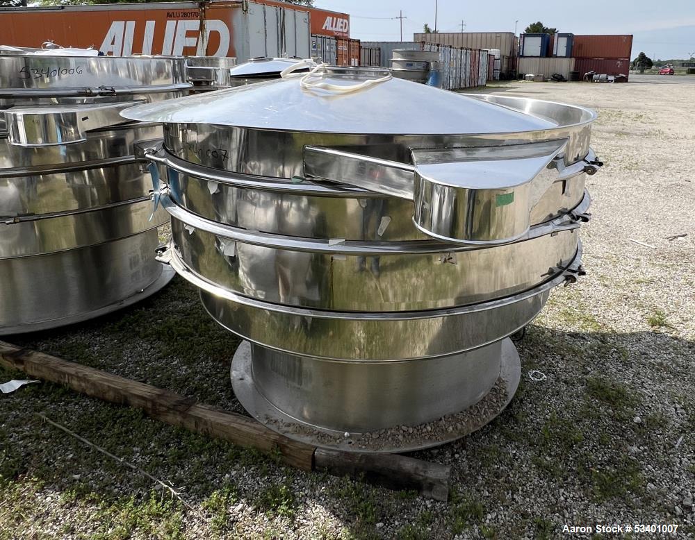 Used-Brightsail Machinery Stainless Steel 72" Sifter, Model BSST-1800, Built 10/2019.