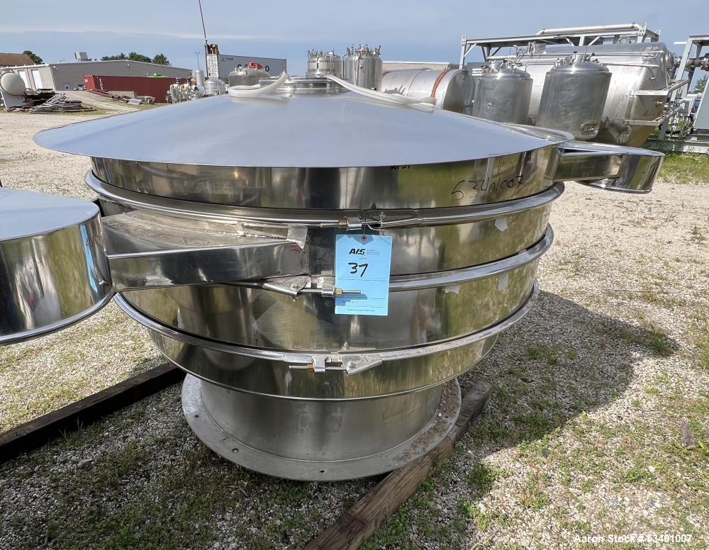 Used-Brightsail Machinery Stainless Steel 72" Sifter, Model BSST-1800, Built 10/2019.