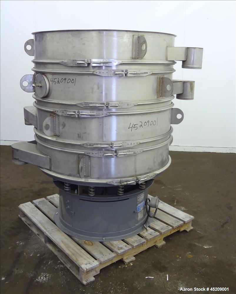 Used Stainless Steel Rebuilt Dewco Screener
