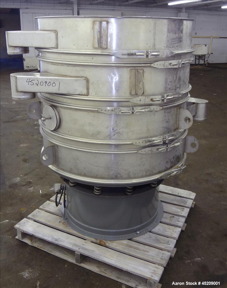Used Stainless Steel Rebuilt Dewco Screener