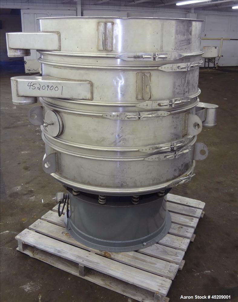 Used- Stainless Steel Rebuilt Dewco Screener