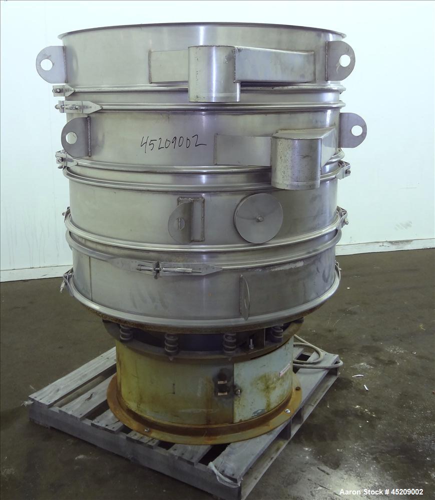 Used Stainless Steel Rebuilt Dewco Screener