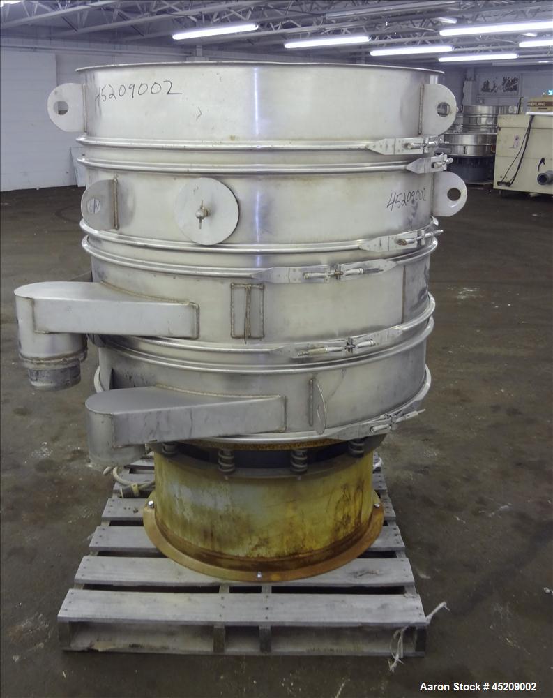 Used Stainless Steel Rebuilt Dewco Screener
