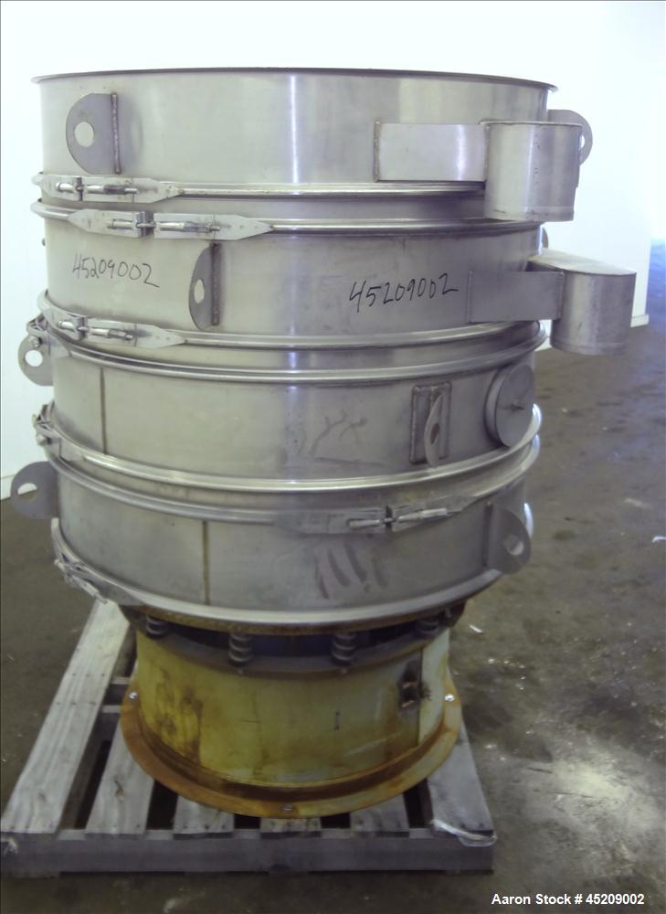 Used Stainless Steel Rebuilt Dewco Screener