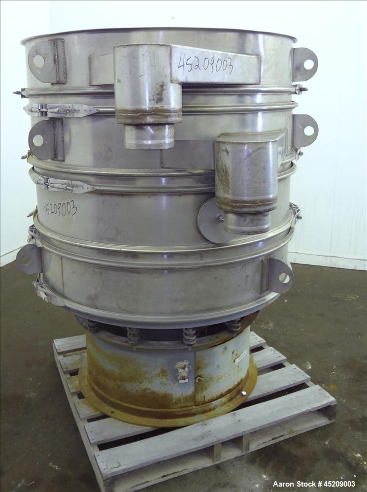 Used Stainless Steel Rebuilt Dewco Screener