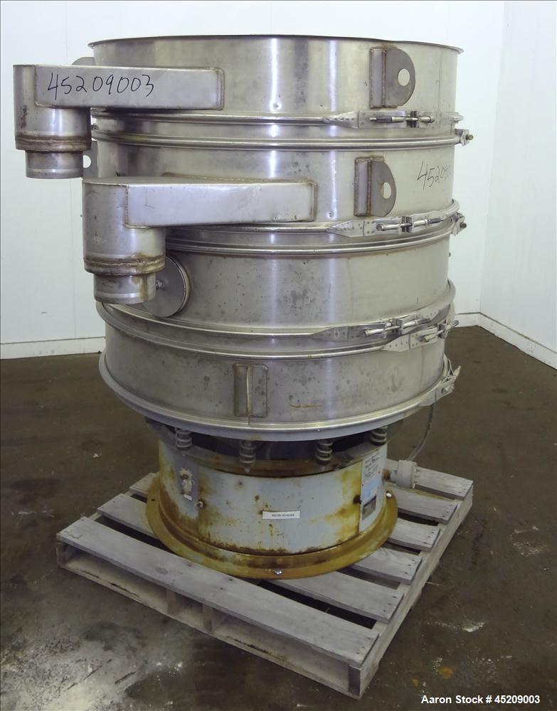 Used Stainless Steel Rebuilt Dewco Screener