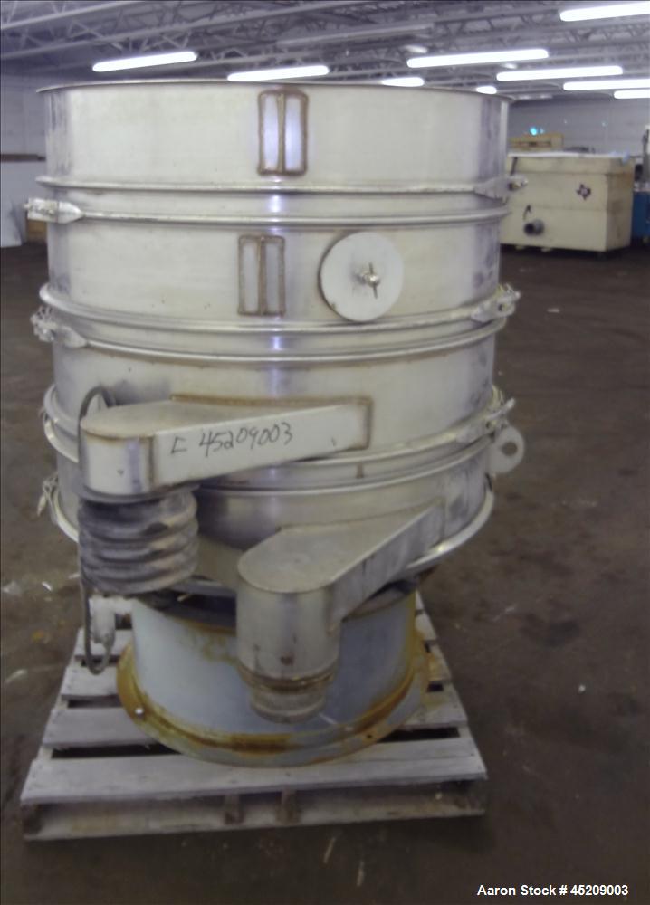 Used Stainless Steel Rebuilt Dewco Screener
