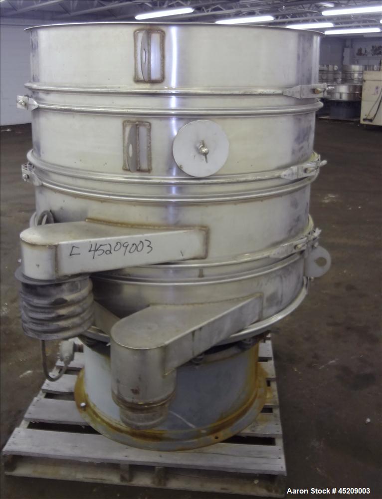 Used Stainless Steel Rebuilt Dewco Screener