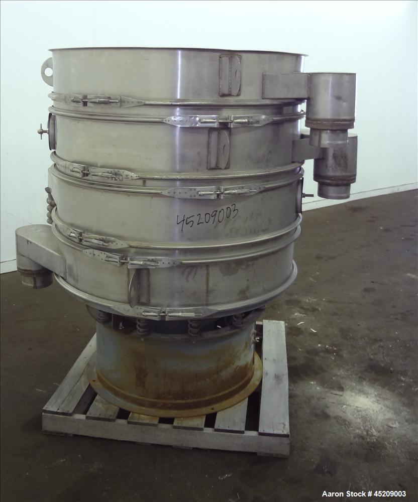 Used Stainless Steel Rebuilt Dewco Screener