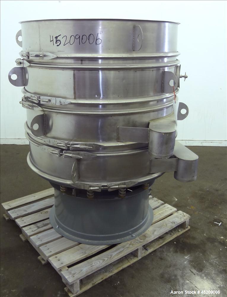 Used Stainless Steel Rebuilt Dewco Screener