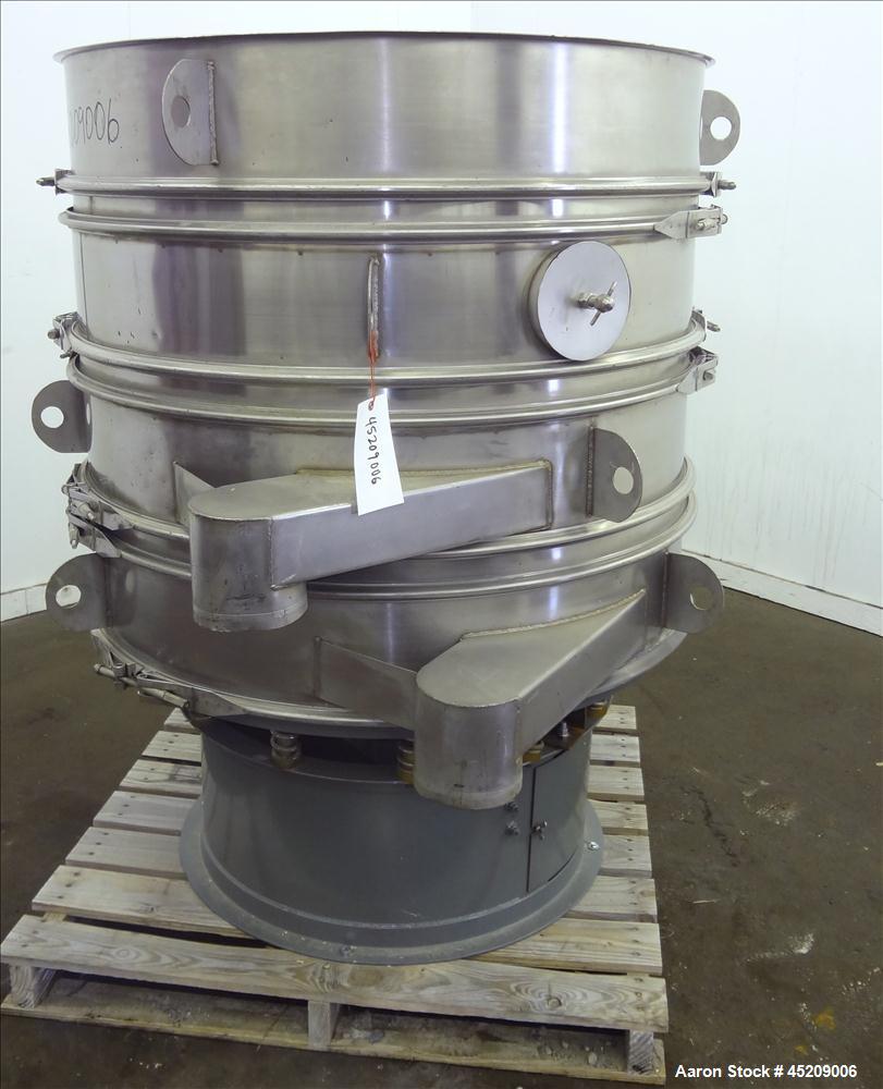 Used Stainless Steel Rebuilt Dewco Screener