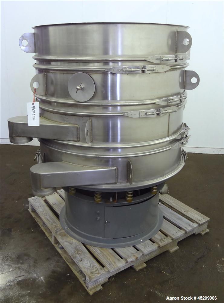 Used Stainless Steel Rebuilt Dewco Screener