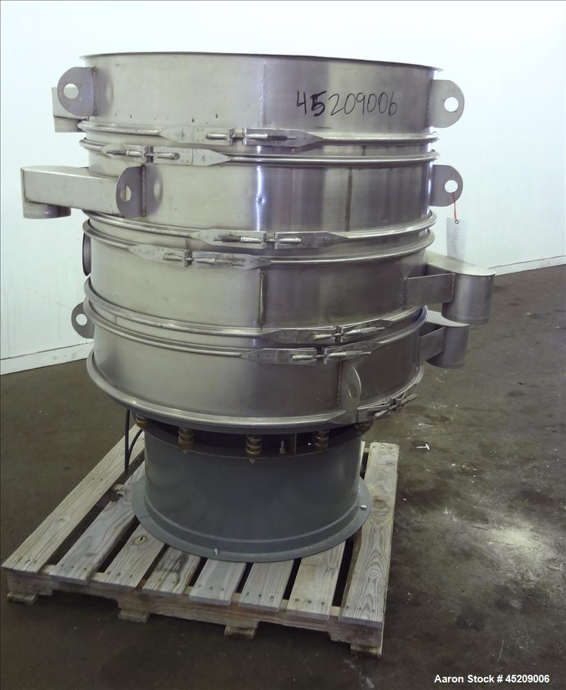 Used Stainless Steel Rebuilt Dewco Screener