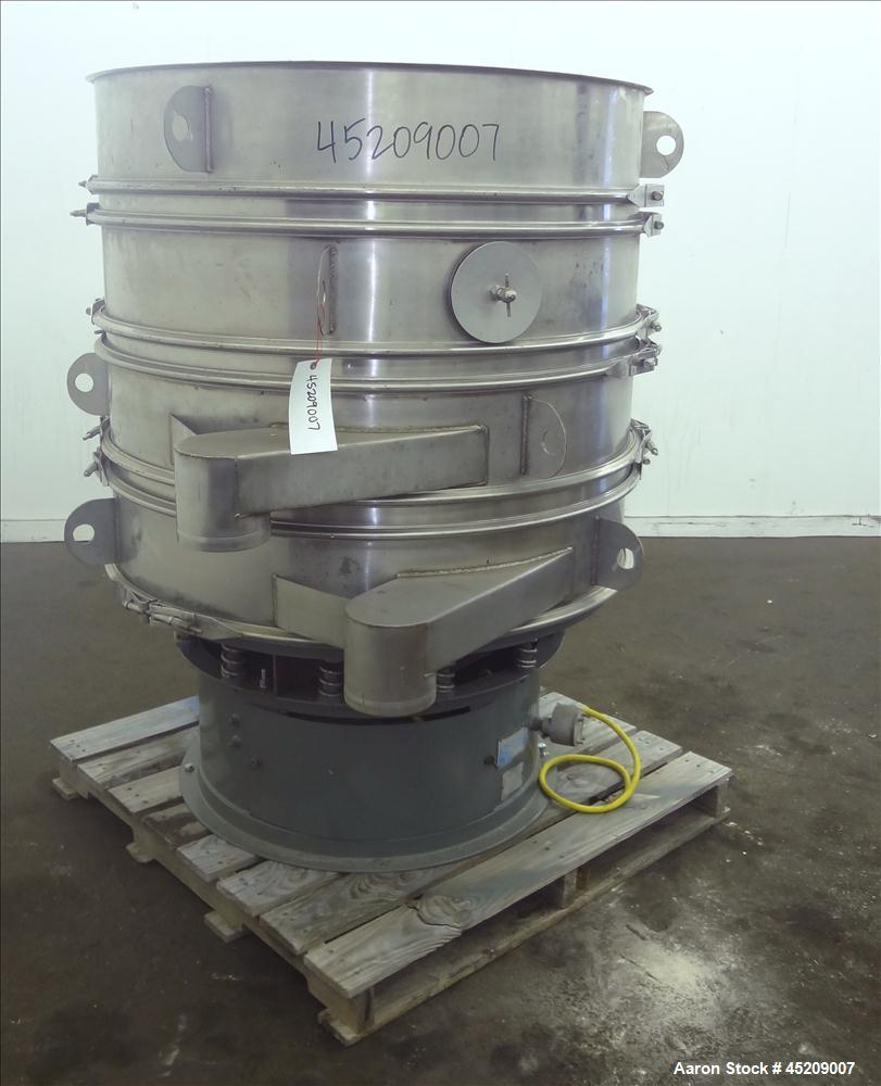 Used- Stainless Steel Rebuilt Dewco Screener