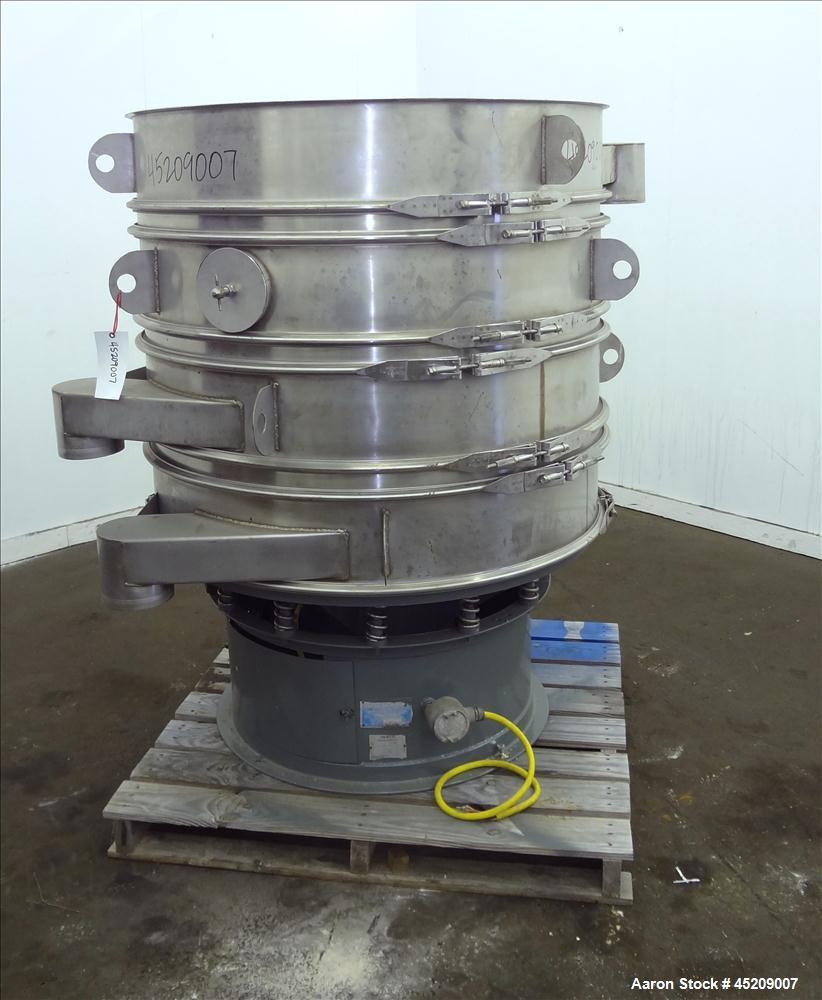 Used- Stainless Steel Rebuilt Dewco Screener