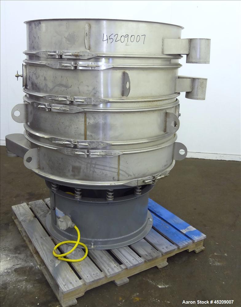 Used Stainless Steel Rebuilt Dewco Screener