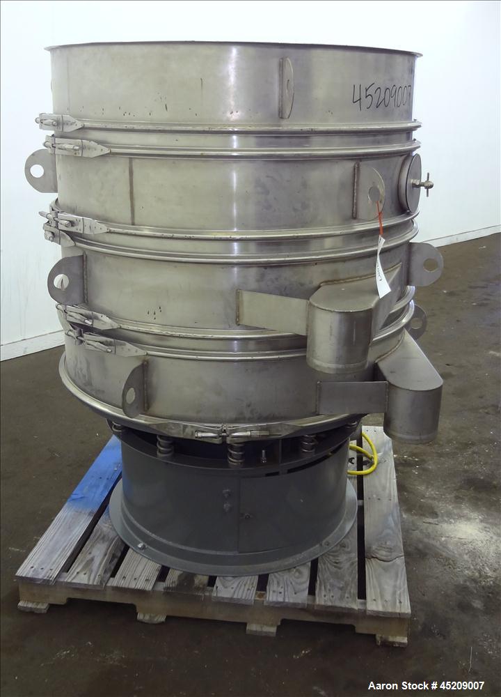 Used- Stainless Steel Rebuilt Dewco Screener