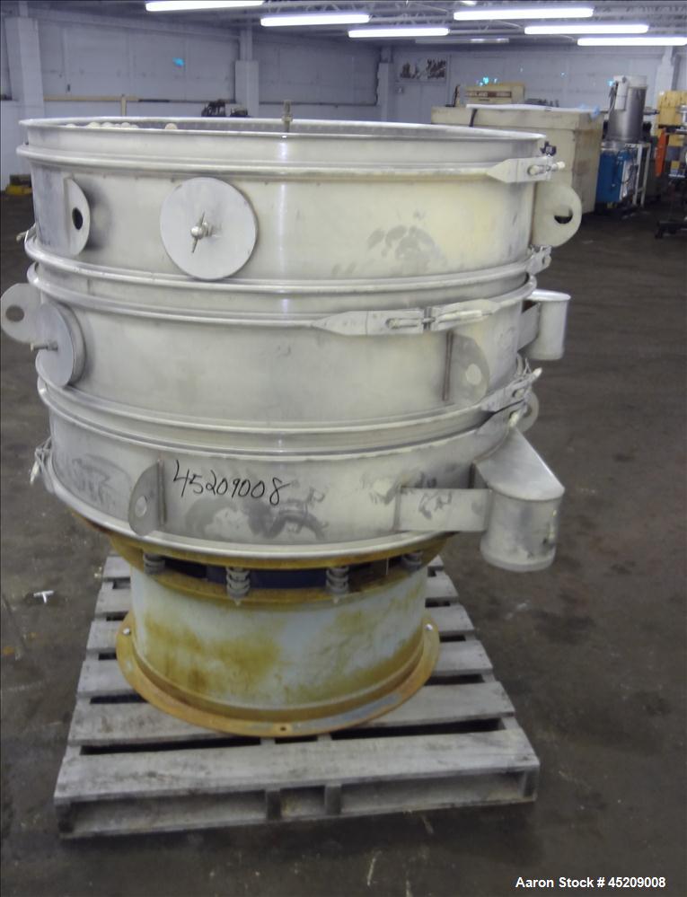 Used Stainless Steel Dewco Screener