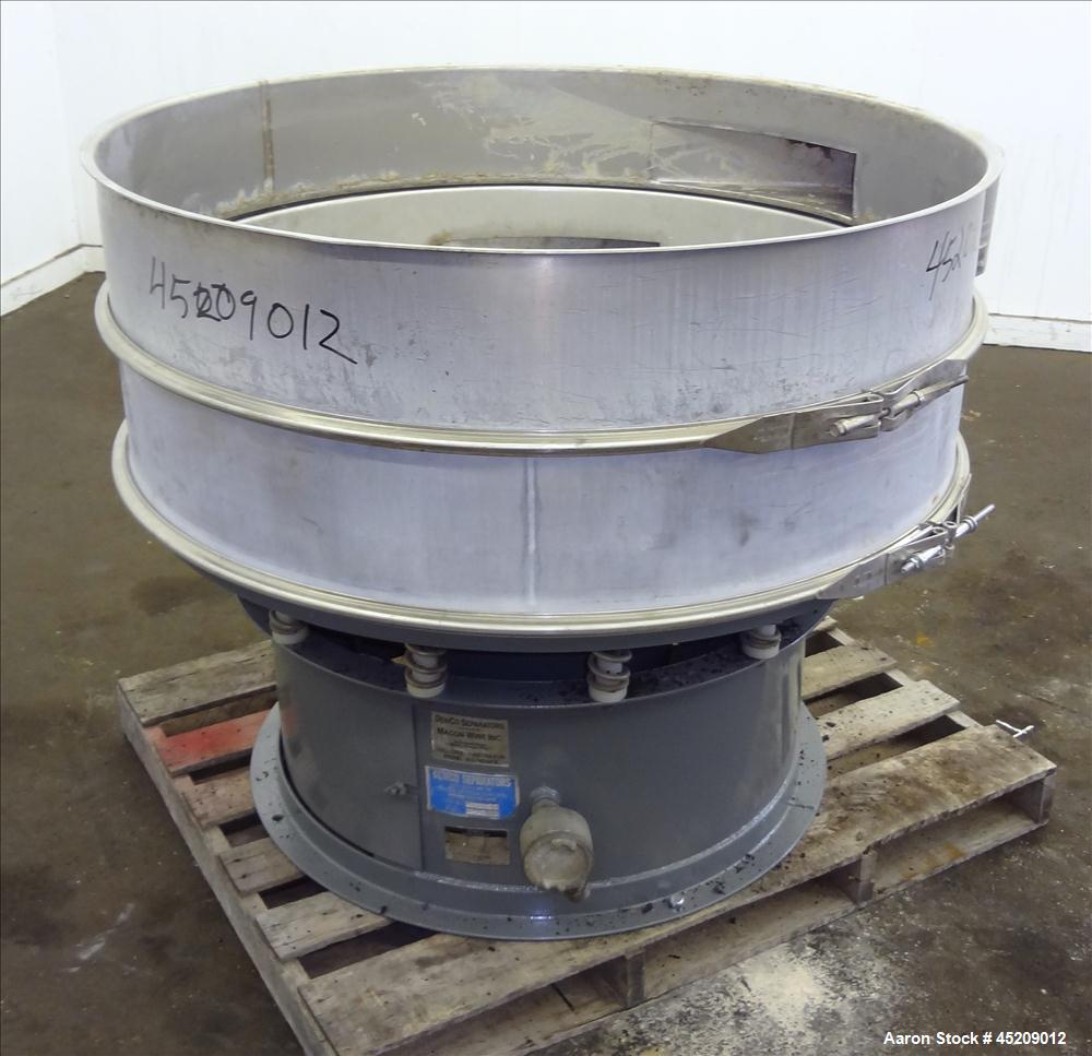 Used Stainless Steel Dewco Screener
