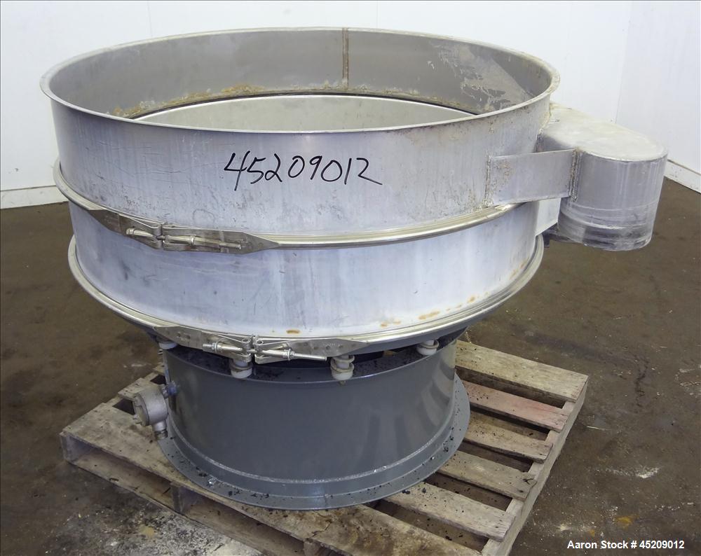 Used Stainless Steel Dewco Screener