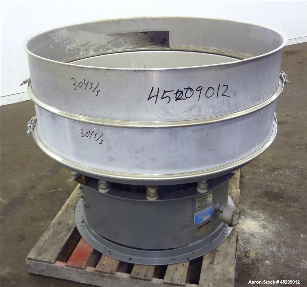 Used Stainless Steel Dewco Screener