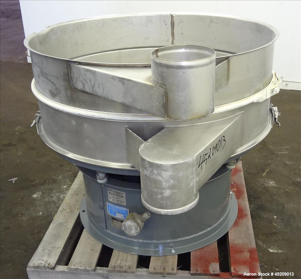 Used Stainless Steel Rebuilt Dewco Screener