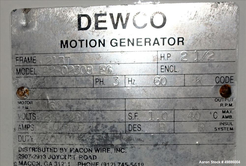 Used Dewco 48" Diameter Vibratory Screener
