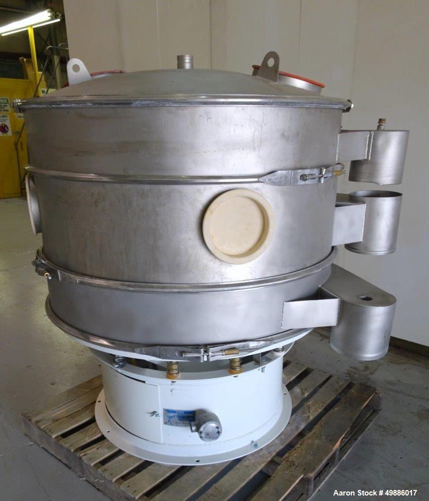 Used Dewco 48" Diameter Vibratory Screener