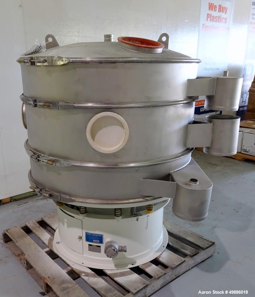 Used Dewco 48" Diameter Vibratory Screener