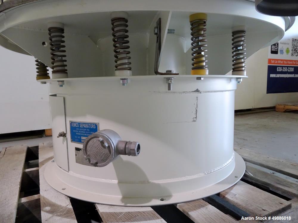 Used Dewco 48" Diameter Vibratory Screener