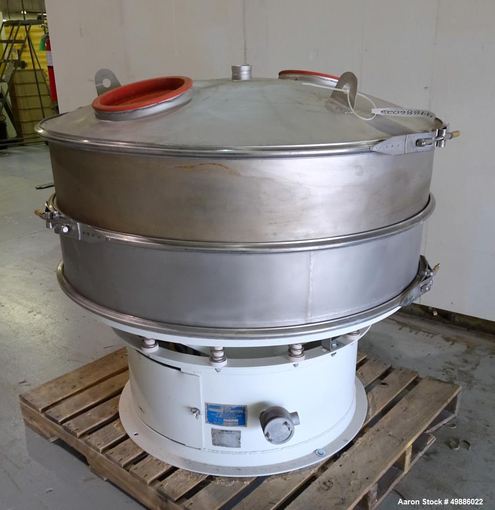 Used Dewco 48" Diameter Vibratory Screener